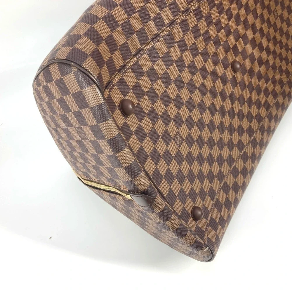 LOUIS VUITTON Brown Damier Canvas Boston Bag